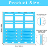Earring Organizer Wall Holder Soft Felt Hanger for Jewelry