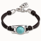 925 Silver Rope Gem Bracelet Women's Jewelry Gift