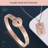 Explosive Couple Bracelet Necklace Set, Personality Jewelry