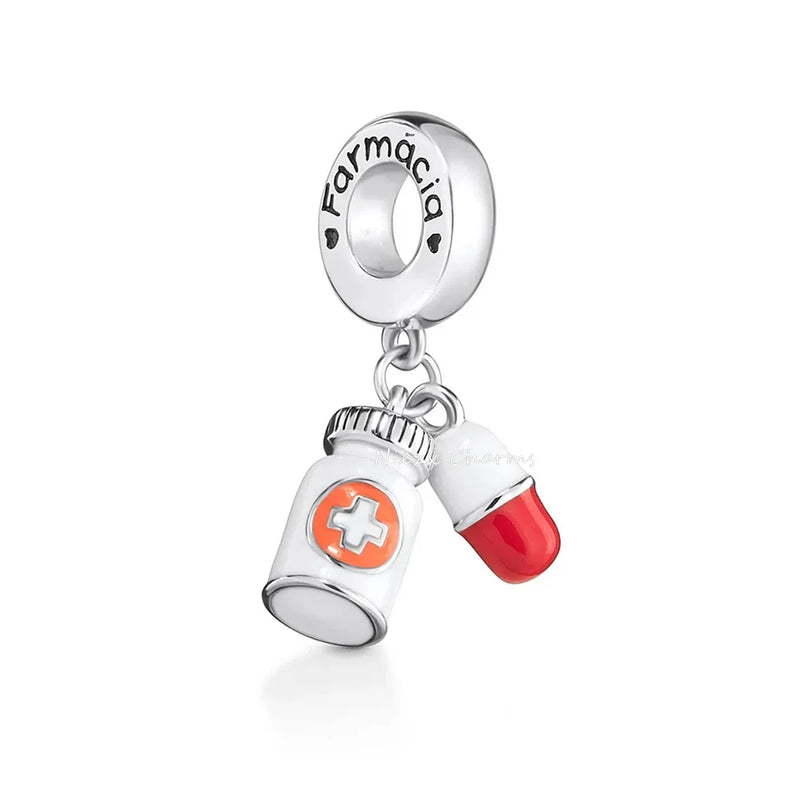 Silver 925 Bracelet DIY Women Jewelry with Pendant Charms Beads