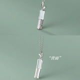 925 Silver Chalcedony Diamond Pendant Romantic Love Jewelry Gift