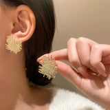 Elegant Pearl Rhinestone Earrings Wedding Jewelry