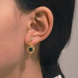Elegant Pearl Rhinestone Earrings Wedding Jewelry