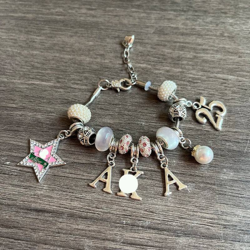 Greek Sorority Club Sister Bracelet