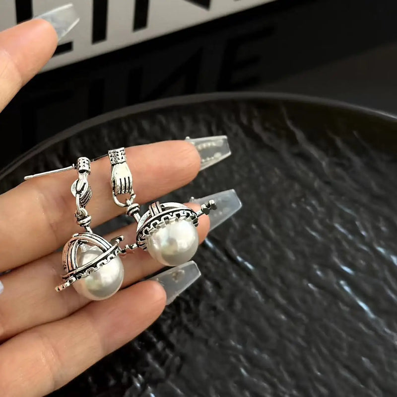 Baroque Pearls Drop Earrings - Lady Party Accessory