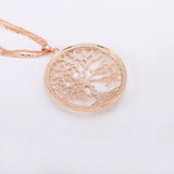 Austrian Crystal Sweater Chain Pendant Jewelry for Women - Party Accessory