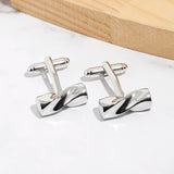 Lineart Cufflinks High Silver Men's Suit Jewelry