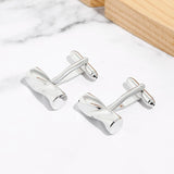 Lineart Cufflinks High Silver Men's Suit Jewelry