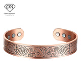 Magnetic Bracelet Bangle Red Copper Therapy