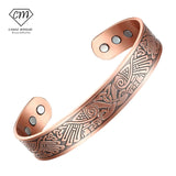 Magnetic Bracelet Bangle Red Copper Therapy