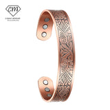 Magnetic Bracelet Bangle Red Copper Therapy
