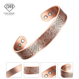 Magnetic Bracelet Bangle Red Copper Therapy