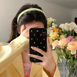 Sweet Solid Narrow Headband - Hair Accessories