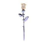 Two-color Rose Brooch Creative Ins Plant Brooch Personality Accessories Brooch