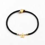 Colorful Adjustable Rope Charm Bracelet A-Z Letter Initial Women Gift