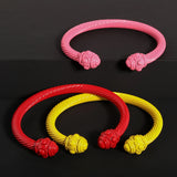 Titanium Steel Bracelet Twisted Steel Wire Charm Bracelet Women