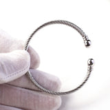 Women's Titanium Steel Charm Bracelet