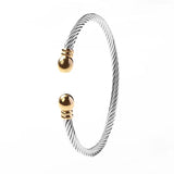 Women's Titanium Steel Charm Bracelet