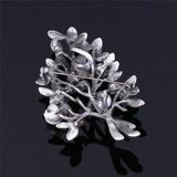 Vintage Christmas Tree Brooch Dress Accessories for Party