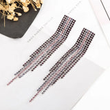 Crystal Tassel Earrings Austrian Jewelry Hypoallergenic