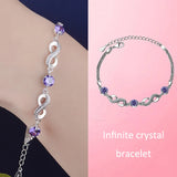 925 Silver Heart Family Tree of Life Bracelet for Women