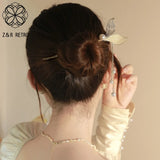 Fish Tail Tassel Hairpin Goth Accessories Clip Headdress for Women