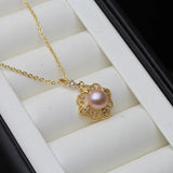 Freshwater Pearl Pendant Necklace For Women, Real Natural Pearl Necklace Pendant
