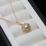 Freshwater Pearl Pendant Necklace For Women, Real Natural Pearl Necklace Pendant