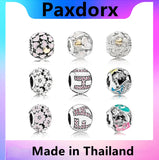 S925 Sterling Silver Modern Charms Bead for Bracelet DIY Bangle