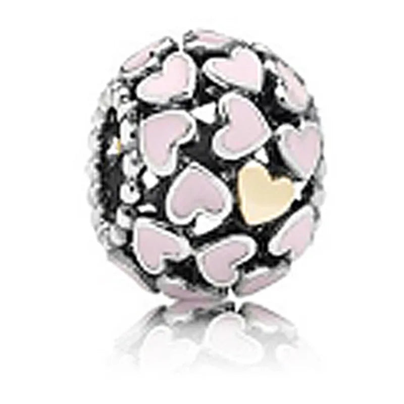 S925 Sterling Silver Modern Charms Bead for Bracelet DIY Bangle