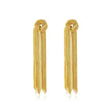 Tassels Clip Earrings Wedding Jewelry
