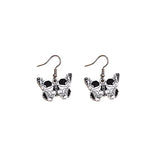 Halloween Butterfly Skull Earrings Women's Personality Jewelry