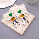 Funny Cartoon Ghost Earrings All-match Jewelry Gift