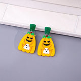 Funny Cartoon Ghost Earrings All-match Jewelry Gift