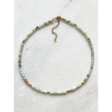 Natural Stone Beaded Necklace Bohemian Collier Femme Women Statement Jewelry
