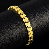 24K Plated Woman Wedding Bracelet Engagement Party Gift