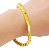 24k Bracelet Box Hand Chain Bracelets For Women Wedding Engagement Jewelry Gift
