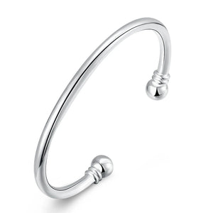 925 Silver Bracelet Women Charm Wedding Engagement Jewelry