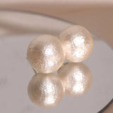Big Pearl Stud Earring Women Wedding Party Jewelry