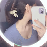 Print Acrylic Hairpins Hair Clip Crab Hair Claws Clamp For Women