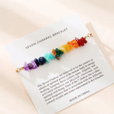 7 Chakra Stone Bracelet for Women