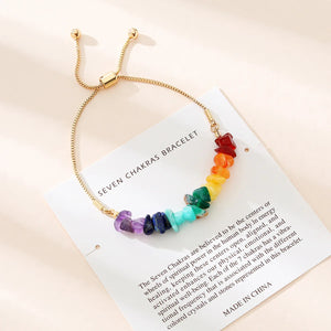 7 Chakra Stone Bracelet for Women