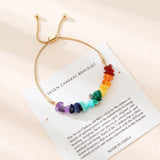 7 Chakra Stone Bracelet for Women