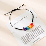 7 Chakra Stone Bracelet for Women