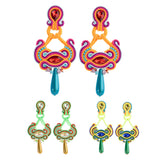 KPacTa Vintage Soutache Dangle Earrings for Women