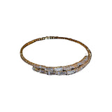 Geometric Round Opening Bracelet Women's Jewelry