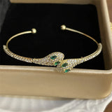 Snake-shaped Open Bracelet Women's Jewelry