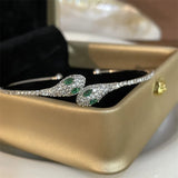 Snake-shaped Open Bracelet Women's Jewelry
