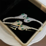 Snake-shaped Open Bracelet Women's Jewelry