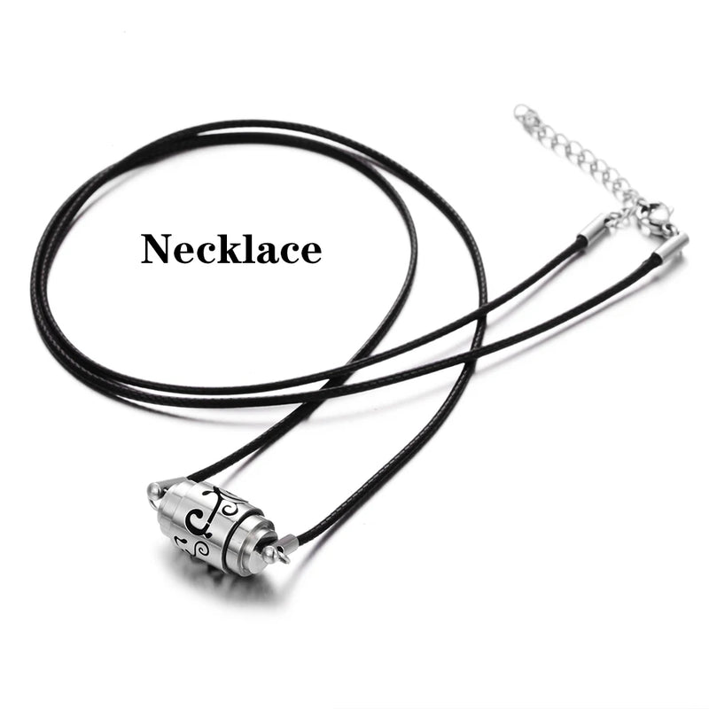 Vintage Punk Aromatherapy Necklace Diffuser Pendant